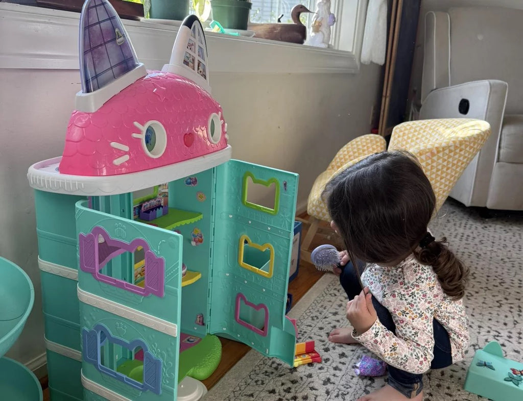 Gabby's Dollhouse The Movie, Meow-Mazing Interactive Dollhouse, Digital Eyes, 7 Rooms