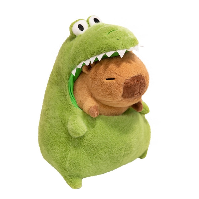 Capybara Crocodile Plush 30cm Simulation Capibara Anime Fluffty Toy Cute