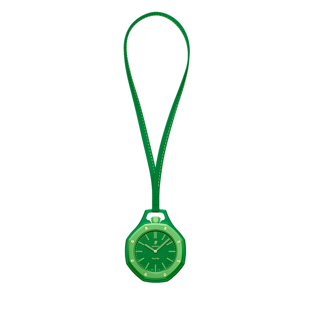 Swatch x Audemars Piguet AP Bioceramic Royal Pop Green Eight SSX03G100N