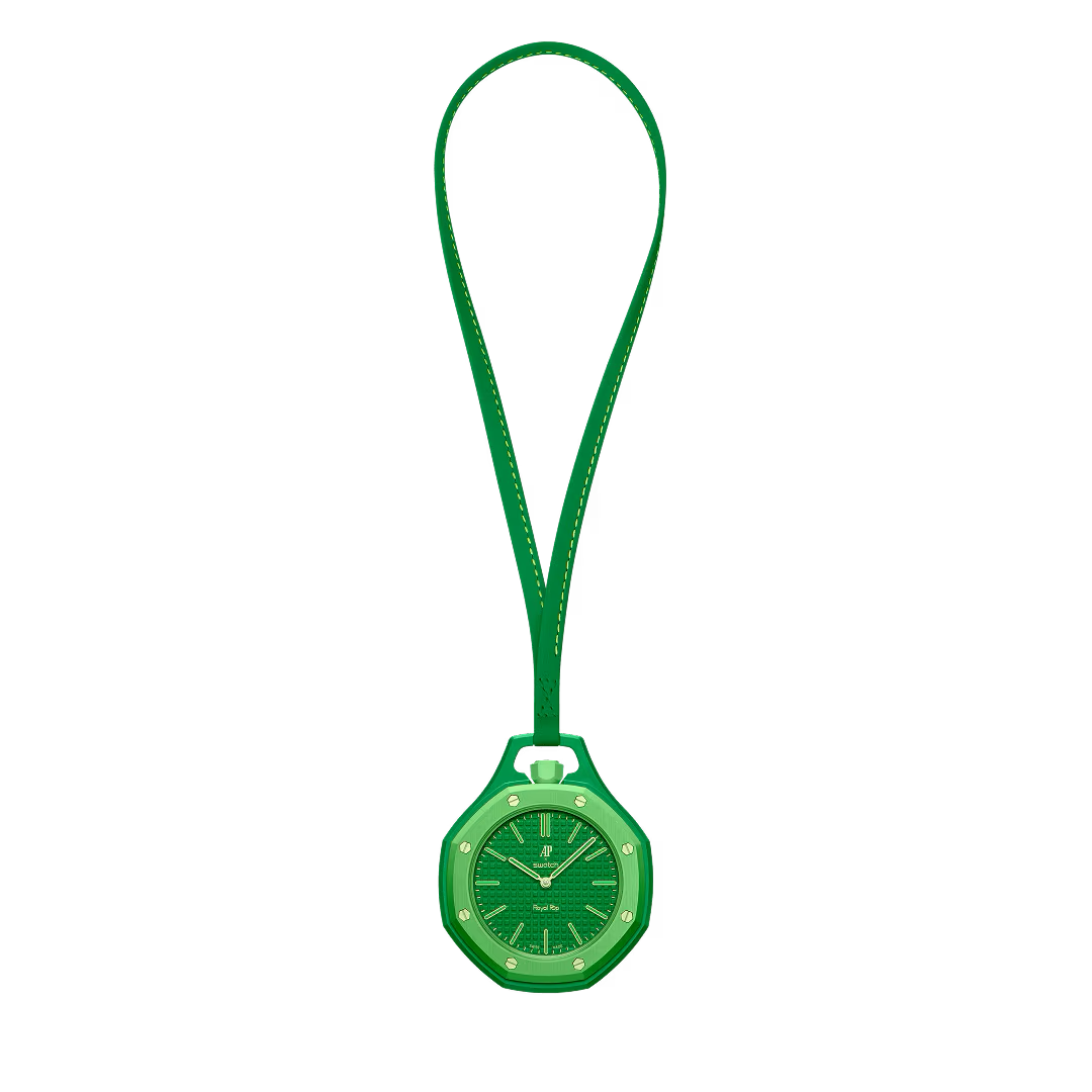 Swatch x Audemars Piguet AP Bioceramic Royal Pop Green Eight SSX03G100N