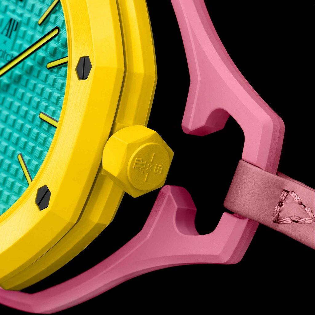 Swatch x Audemars Piguet AP Bioceramic Royal Pop Savonnette Otg Roz SSX03J100N