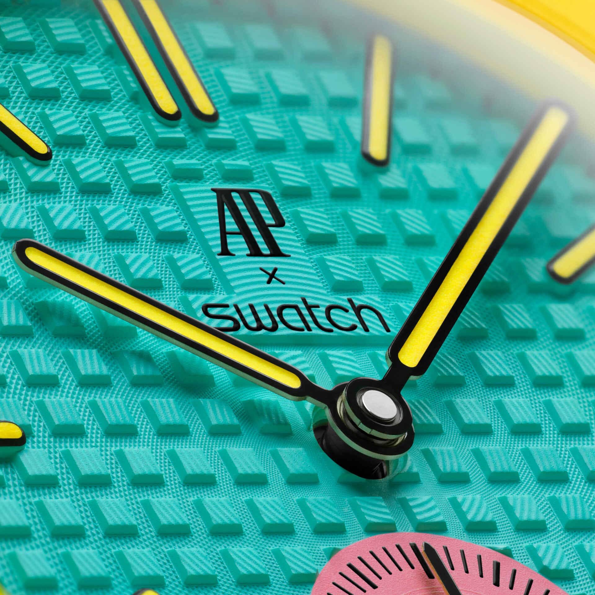 Swatch x Audemars Piguet AP Bioceramic Royal Pop Savonnette Otg Roz SSX03J100N
