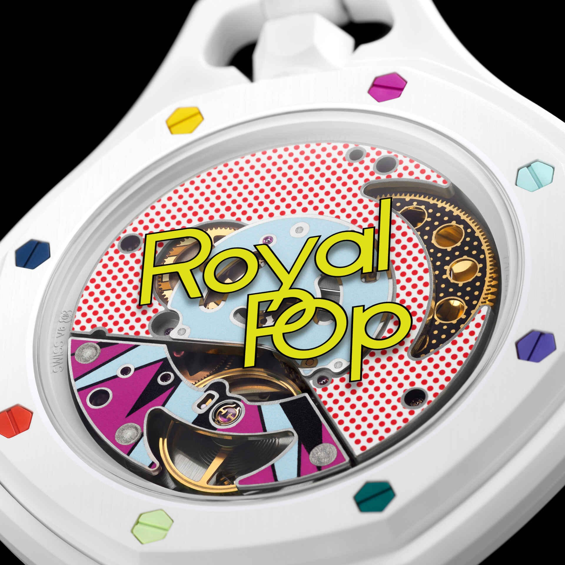Swatch x Audemars Piguet AP Bioceramic Royal Pop Huit Blanc
