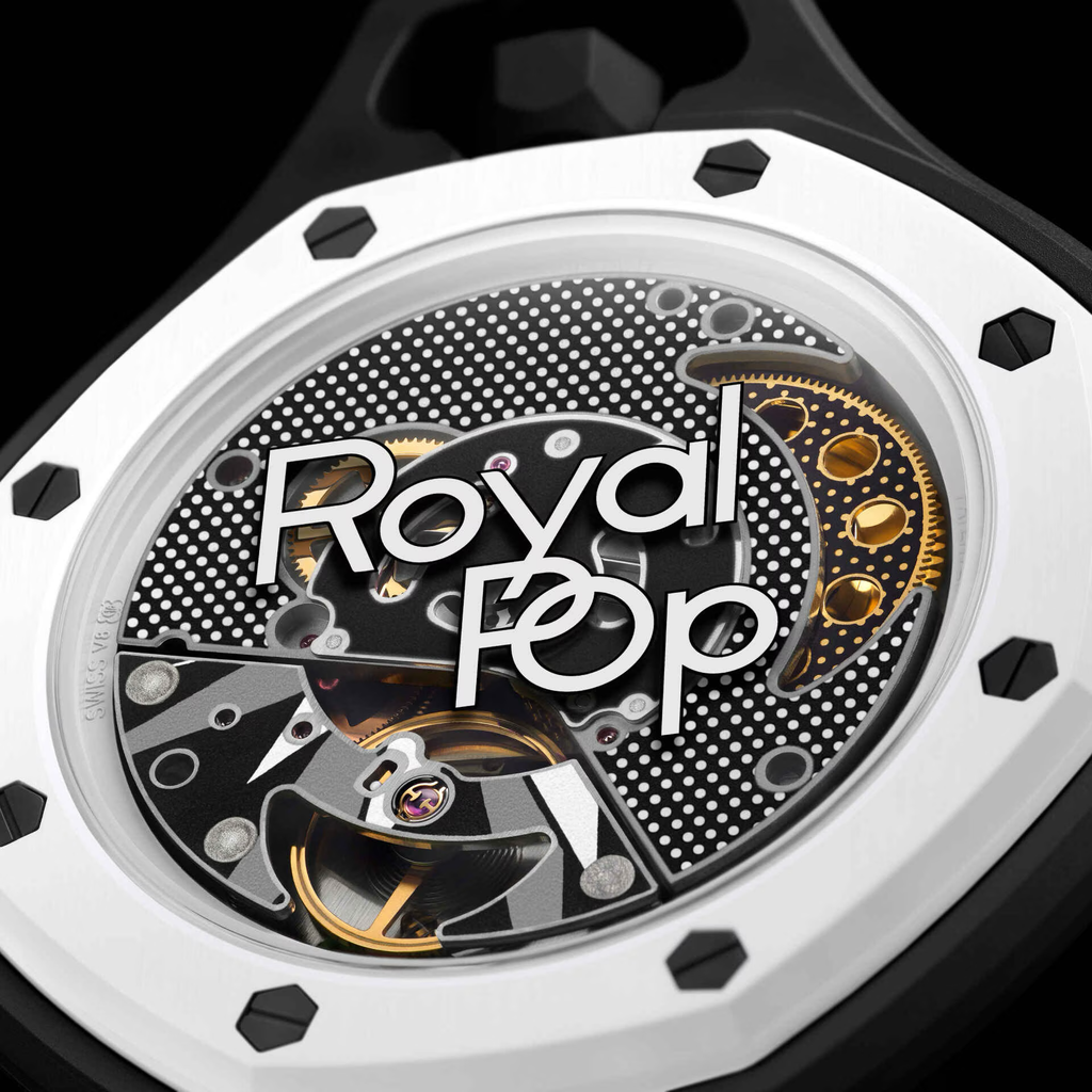 Swatch x Audemars Piguet AP Bioceramic Royal Pop Ocho Negro SSX03W101N