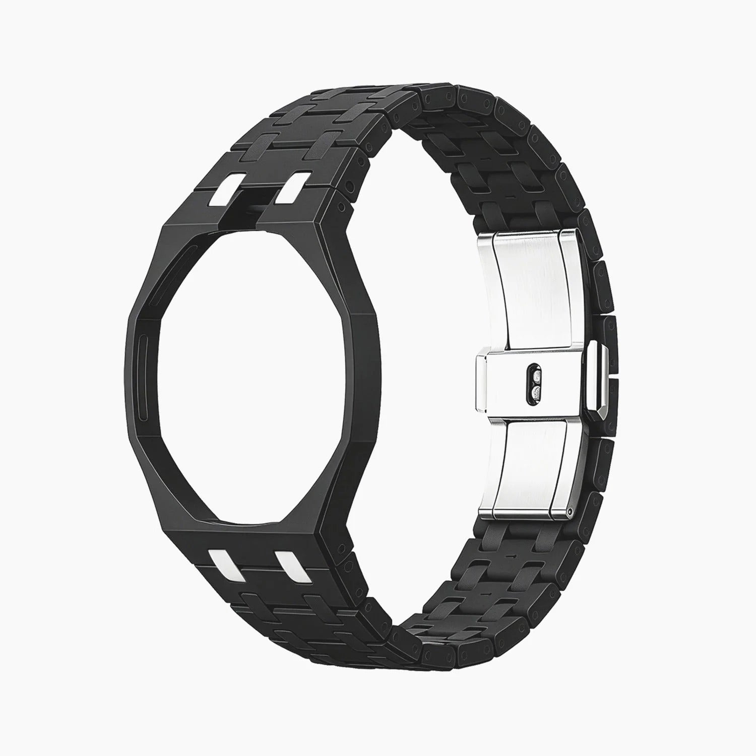 Swatch x AP Royal Pop Black Ceramic Case-Strap