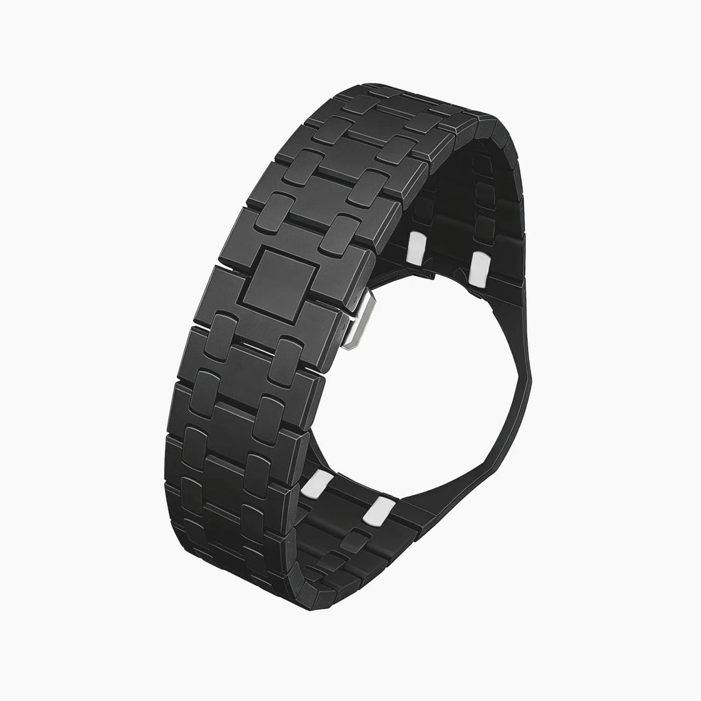 Swatch x AP Royal Pop Black Ceramic Case-Strap