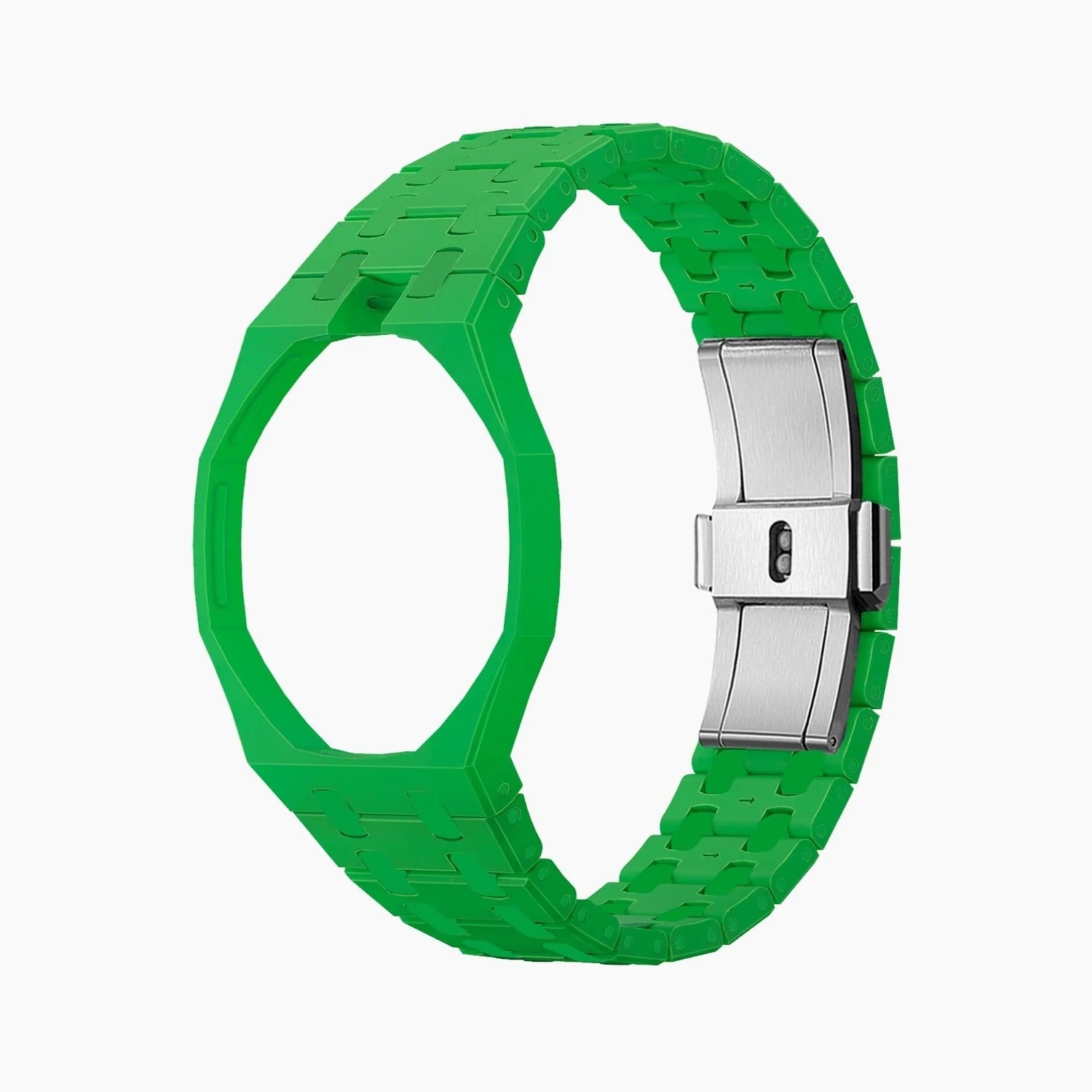Swatch x AP Royal Pop Green Ceramic Case-Strap