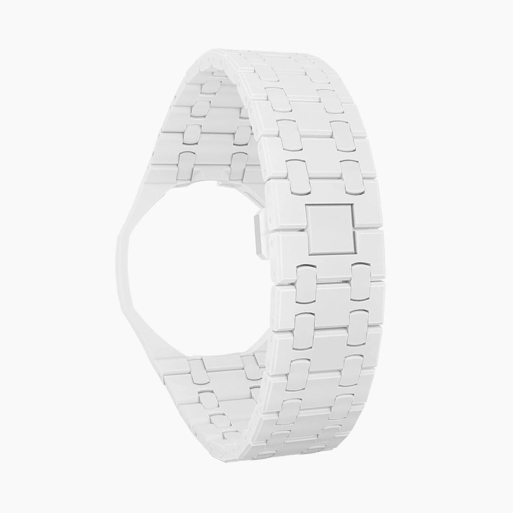 Swatch x AP Royal Pop Blanc Ceramic Case-Strap