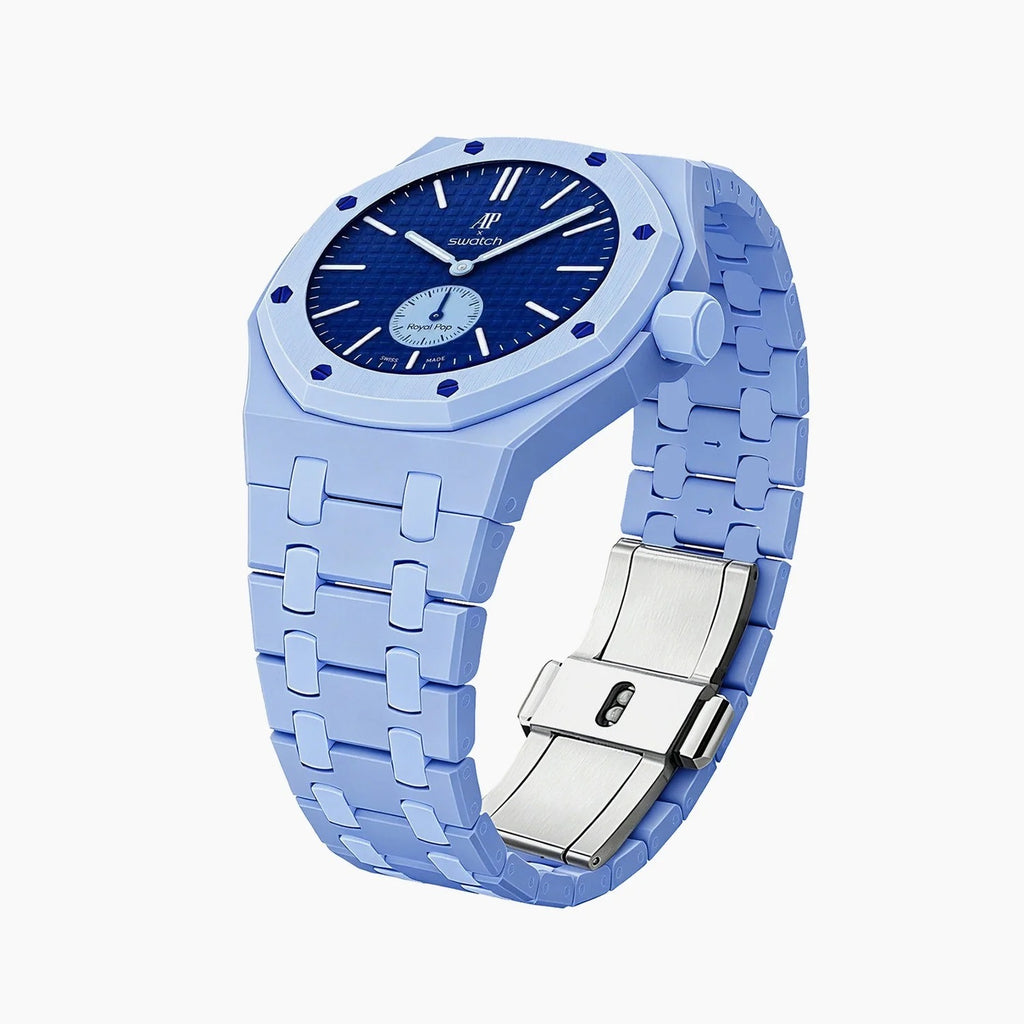 Swatch x AP Royal Pop Lan Ba Ceramic Case-Strap
