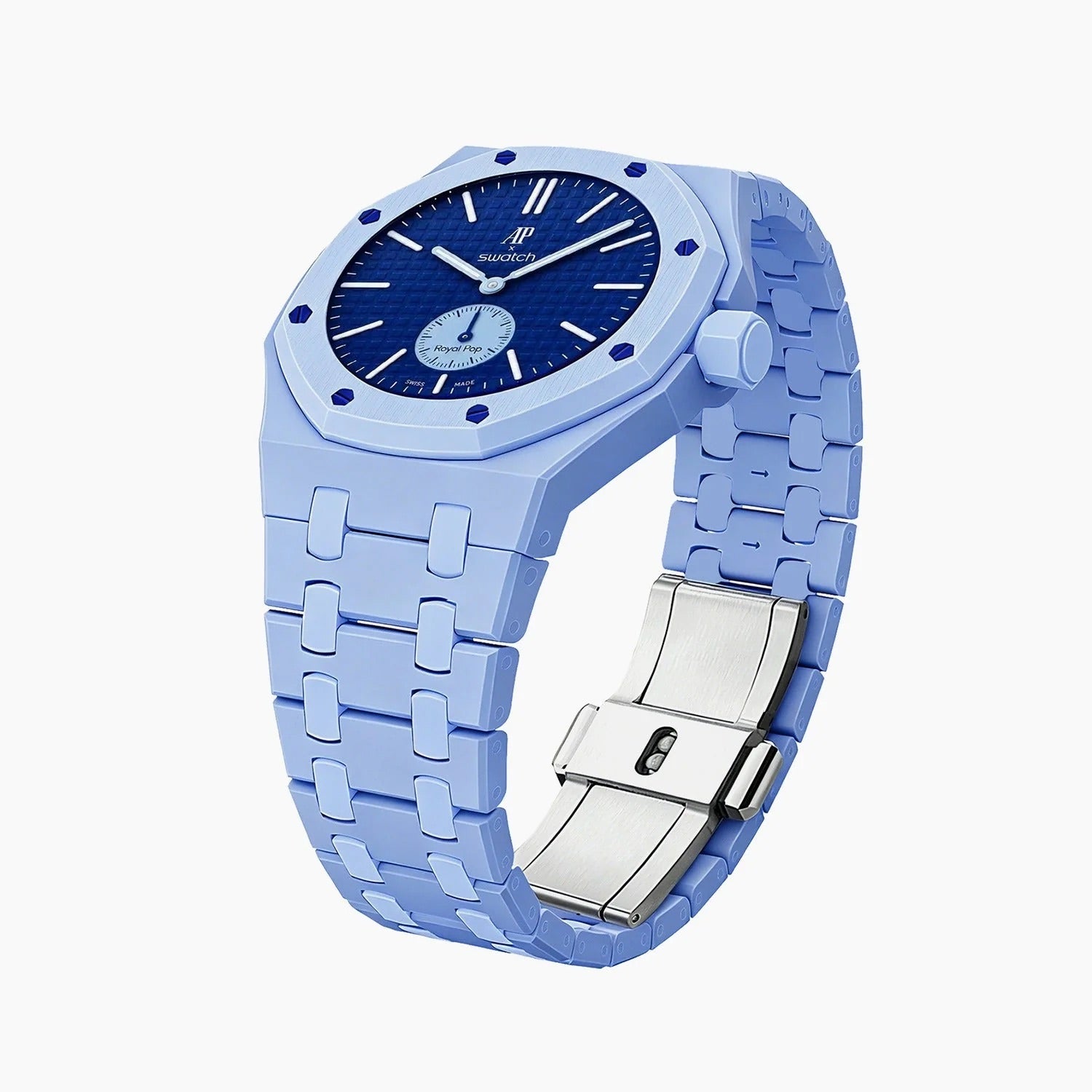 Swatch x AP Royal Pop Lan Ba Ceramic Case-Strap