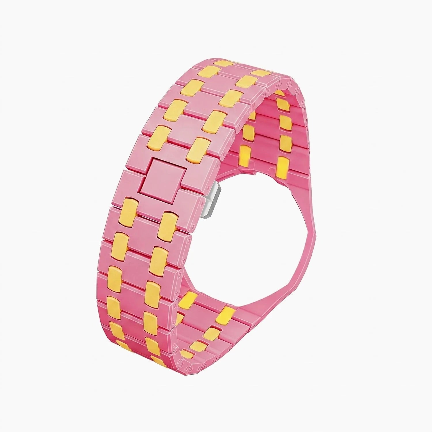 Swatch x AP Royal Pop Otg Roz Ceramic Case-Strap