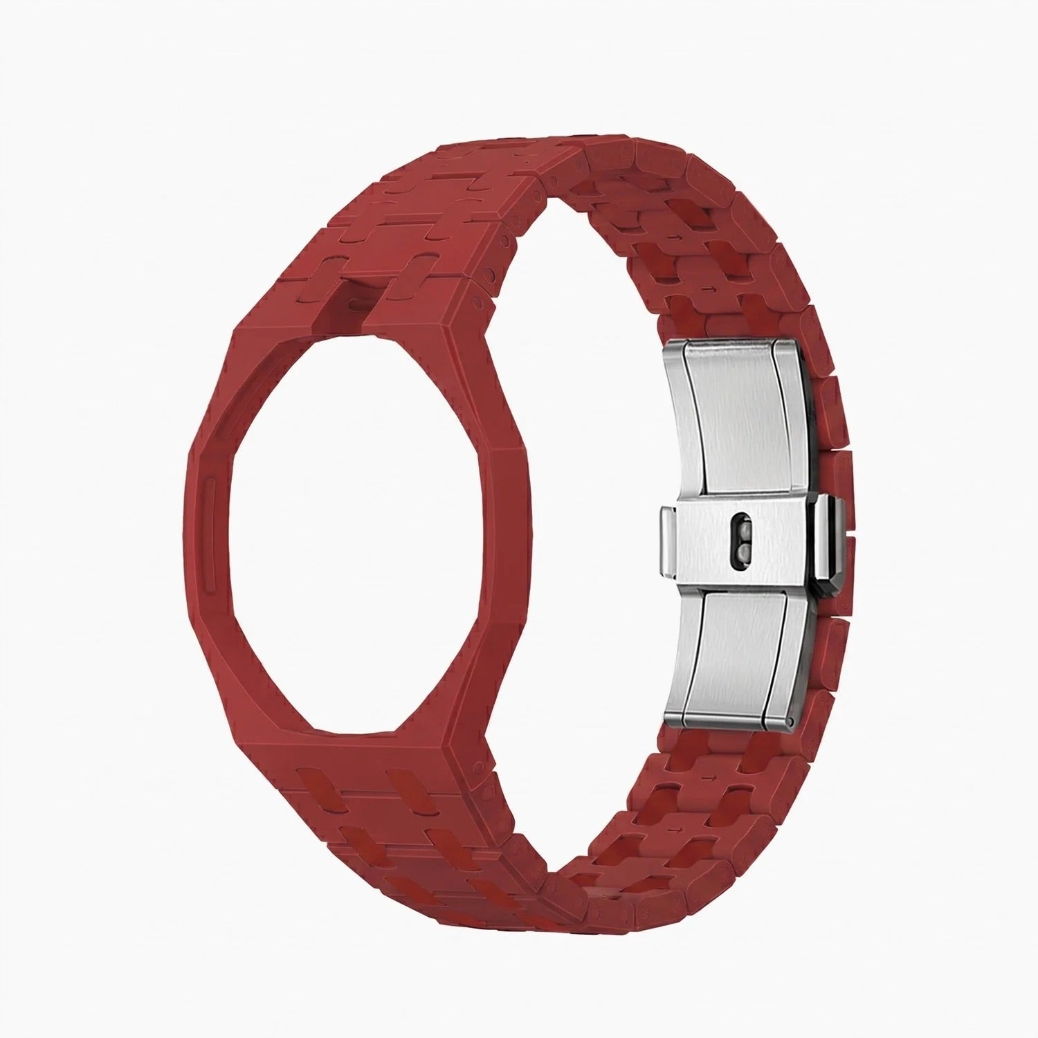 Swatch x AP Royal Pop Otto Rosso Ceramic Case-Strap